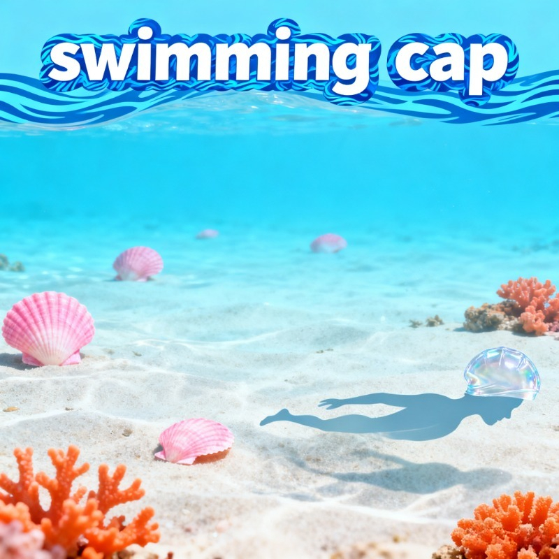 Swim Hat Silicone - 快適な子供用水泳キャップシリコーン素材かわいい漫画のデザイン子供女の子水泳キャッププールアクセサリー