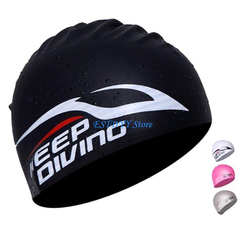 Swim Hat Silicone - G6DE シリコンスイムキャップ レディース メンズ 防水 快適