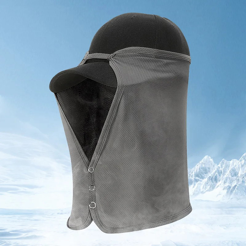 速乾性釣りキャップフェイスネックサンシェードマスクキャップ  - Visor Sun Hat のレビューと価格