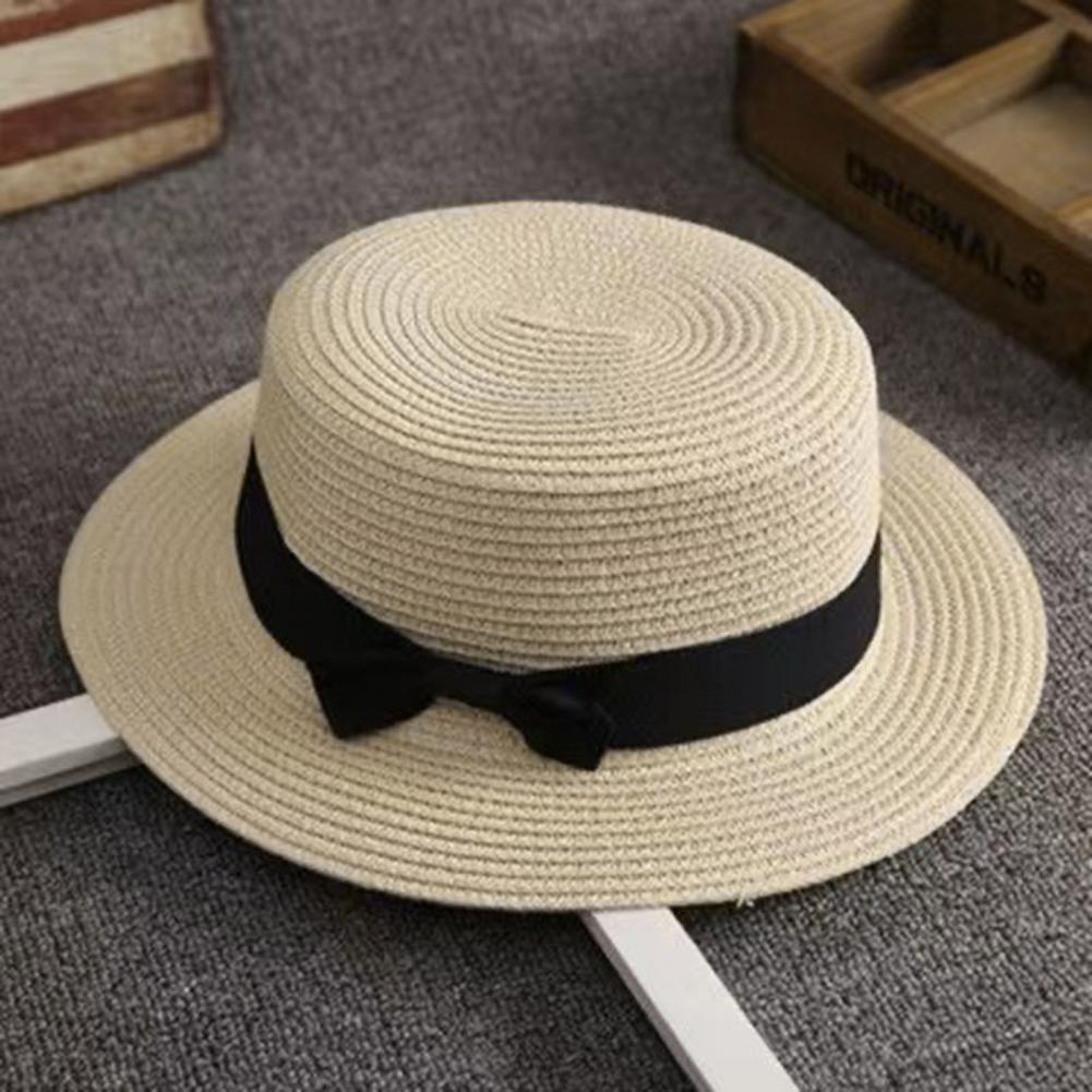 ビーチストローハット フラットトップ ワイドブリム 日焼け防 - Sun Hat Wide Brim のレビューと価格