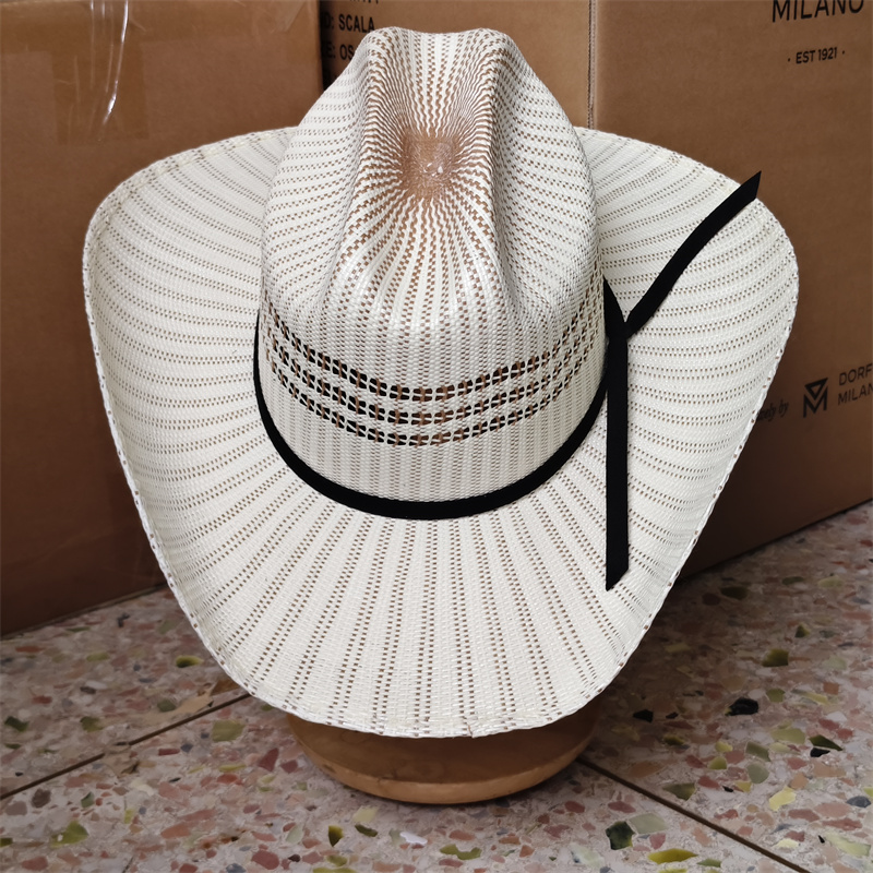カウボーイハット カラフルなロールカフハット 男女兼用 ヴィ - Cowboy Hat Straw のレビューと価格