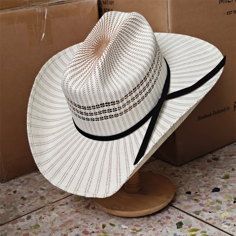 カウボーイハット カラフルなロールカフハット 男女兼用 ヴィ - Cowboy Hat Straw のレビューと価格