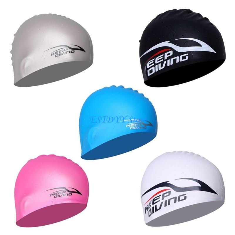 G6DE シリコンスイムキャップ レディース メンズ 防水  - Swim Hat Silicone のレビューと価格