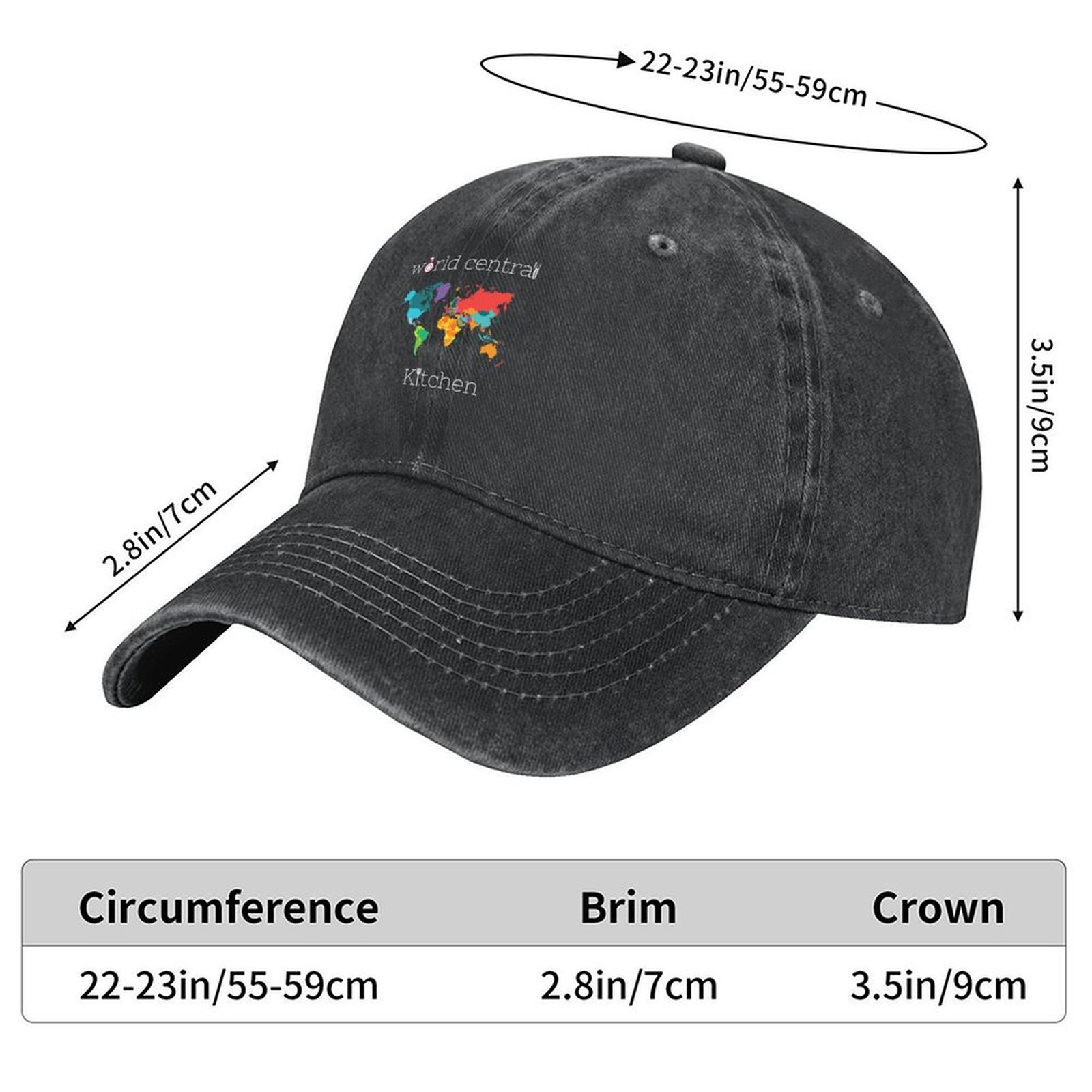 ワールドセントラルキッチン ベースボールキャップ パーティー - Golf Cap Dad のレビューと価格