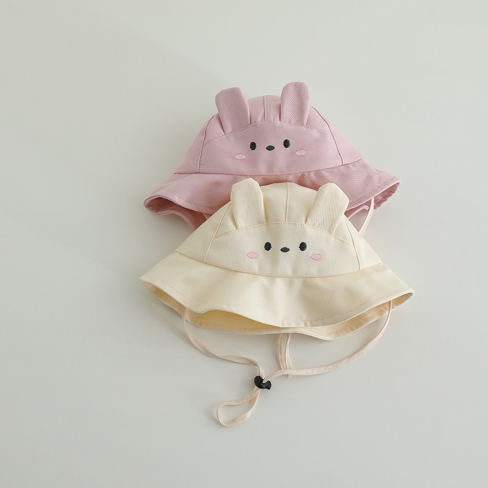 ベビーガールズサンハット 48-50cm コットンパナマキッ - Bucket Hat Cotton のレビューと価格