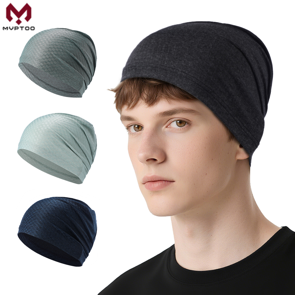 速乾性スカルキャップ ドゥーラグ 通気性ヘッドカバー サイク - Skull Cap Helmet Liner のレビューと価格