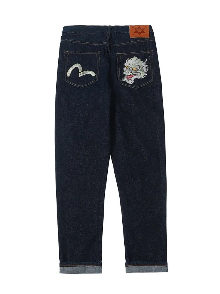 H・md-メンズ日本手作り刺jeansジーンズ、純綿、ストレ - Levis Jeans 501 のレビューと価格